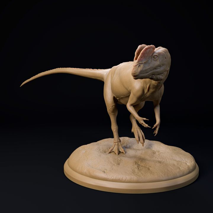 Dilophosaurus 32mm scale