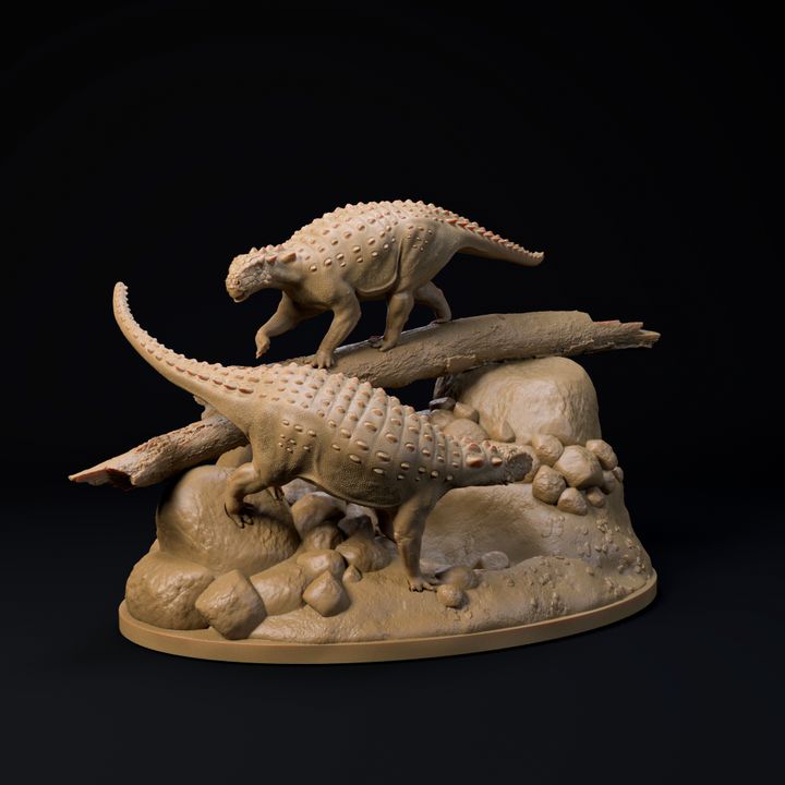 Minmi pond 1-35 scale armored