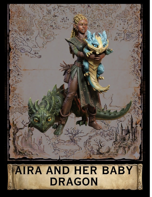 Aira and Baby Dragon