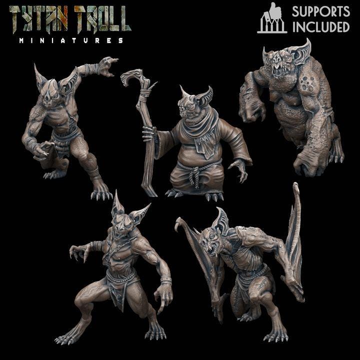Bat Folk Creature Pack