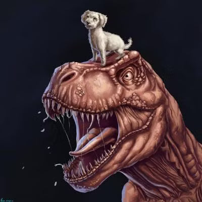 Dino and Dog