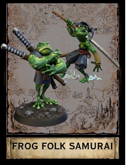 Frog Folk Samurai