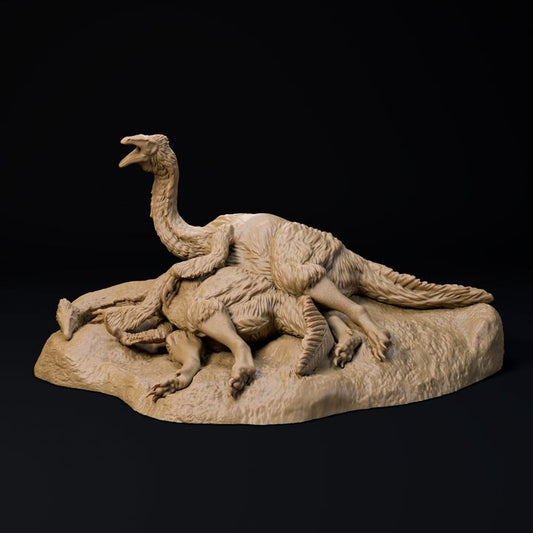 Duonychus tsogtbaatari resting 1-35 scale