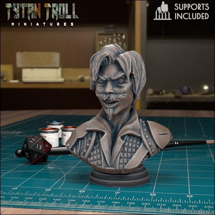 Arrigal Bust - Curse of Strahd