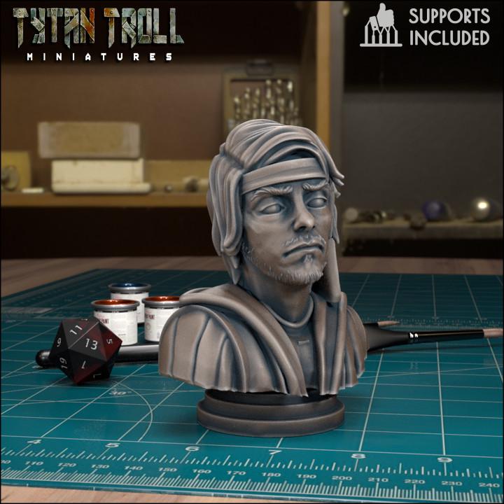 Karl Watcher Bust - Curse of Strahd