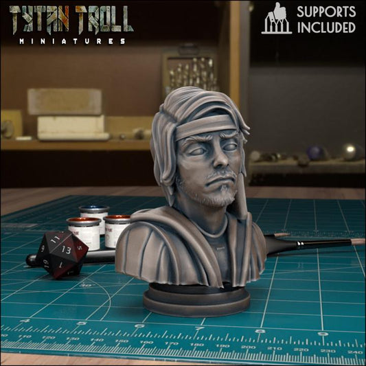 Karl Watcher Bust - Curse of Strahd