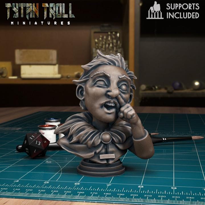 Brom Bust - Curse of Strahd