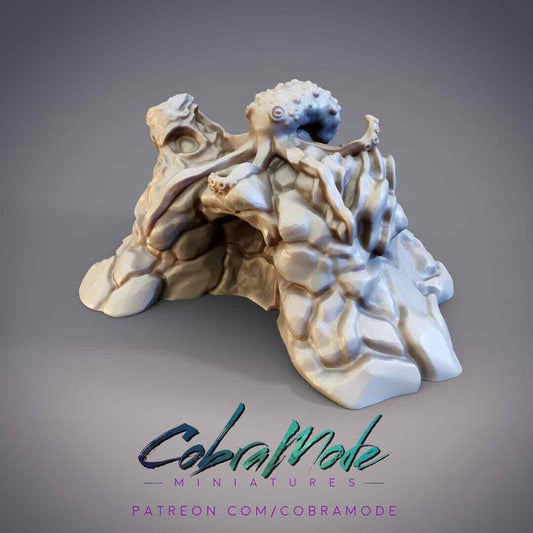 Coral Rock with Octopus Plop Terrain