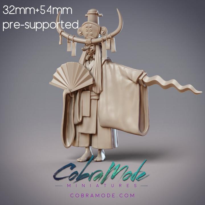 Tengu Noh Exorcist - Akaribo, Daitengu Zuijin