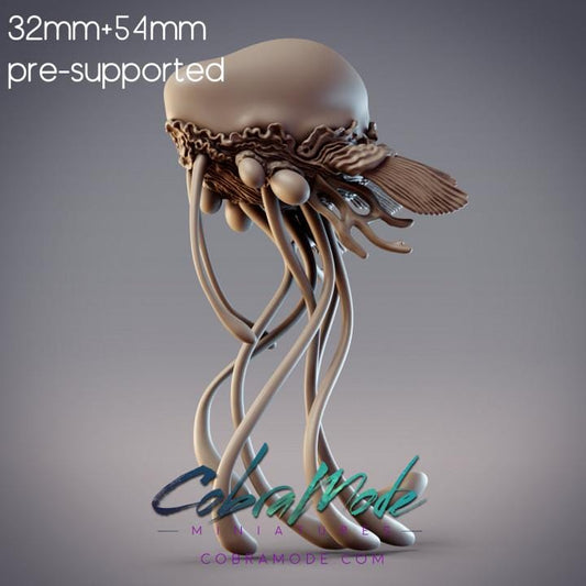 Jellyfish Biomech - Cyanea, Lemurian Sandwalker