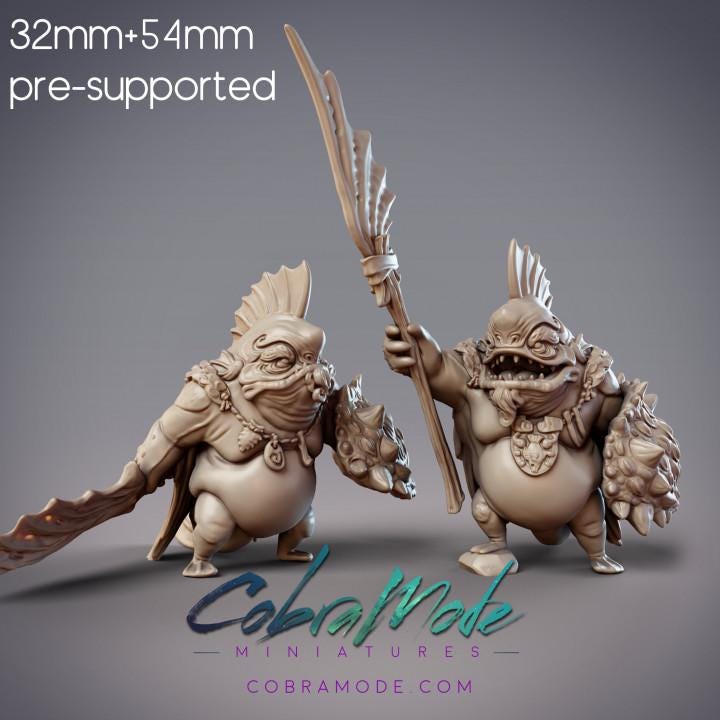 Fishfolk Fighters - Sommos Jow Veterans