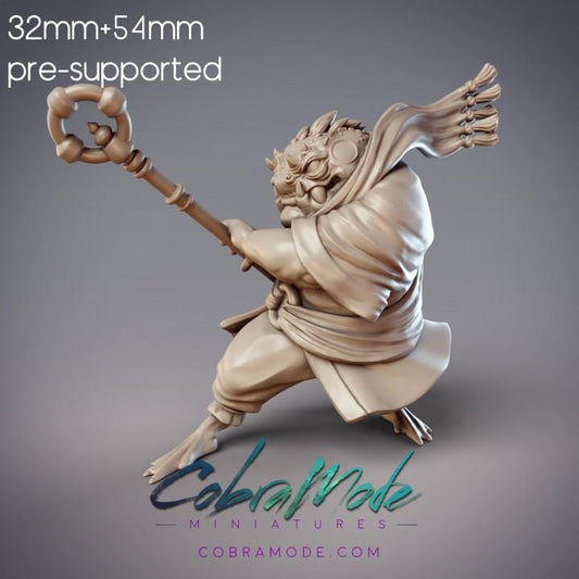 Toad Ogre Monk - Tajima, Desert Hikiga Monk