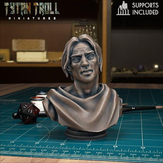 Abbot Bust- Curse of Strahd