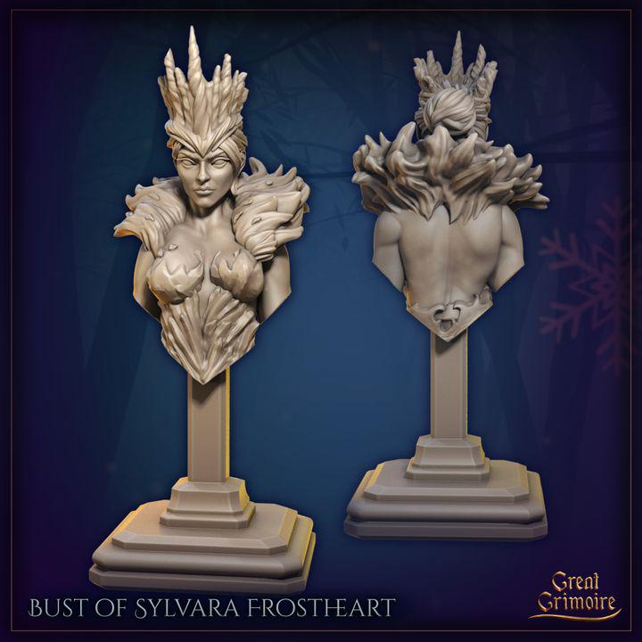 Bust of Sylvara Frostheart