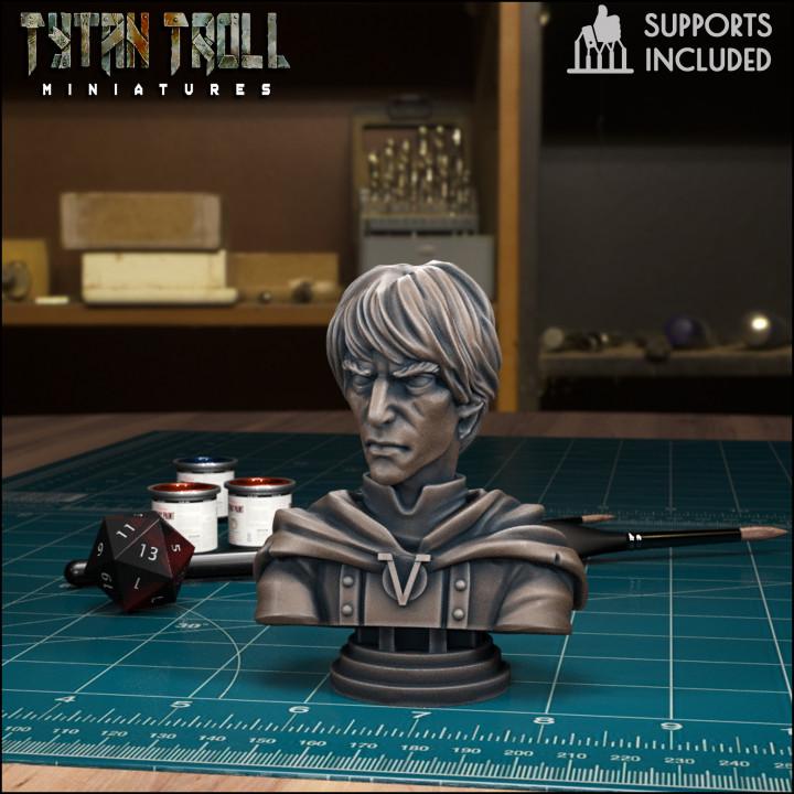 Victor Vallovich Bust - Curse of Strahd