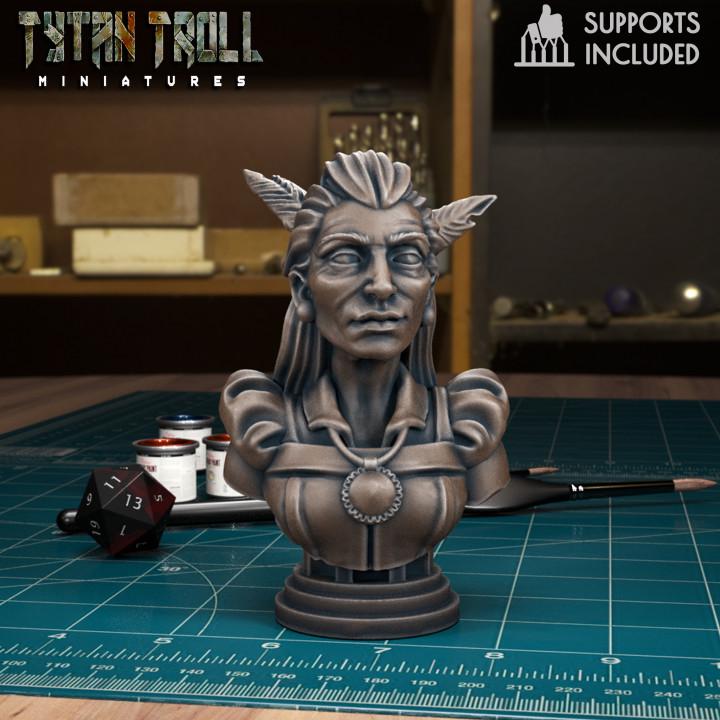 Danika Darakova Bust - Curse of Strahd