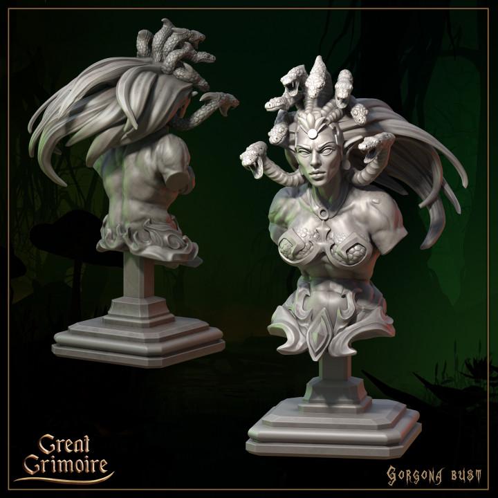 Bust of Gorgona, Queen of the Forest
