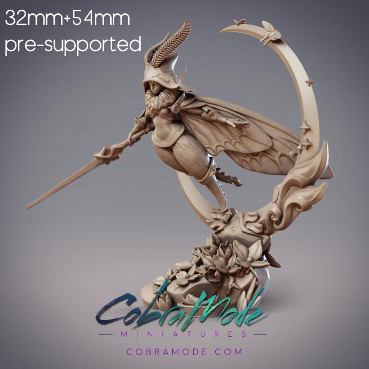 Mothfolk Sorceress - Anthyria, Noctuoidea Mage