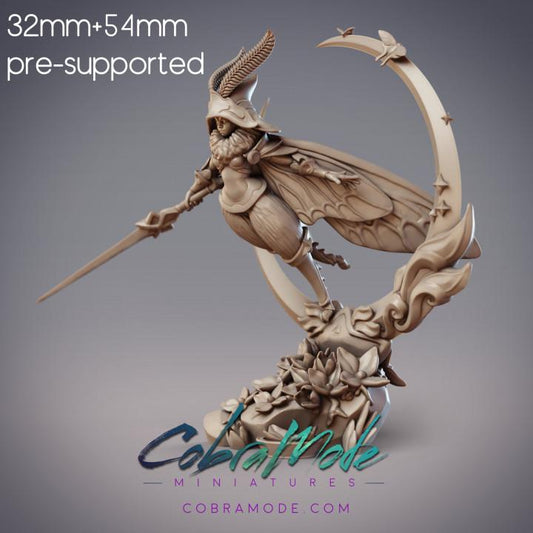 Mothfolk Sorceress - Anthyria, Noctuoidea Mage