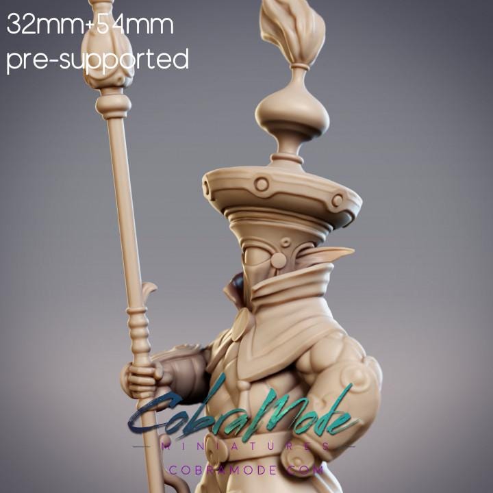 Flame Sentry - Lamplighter Shishtar Guildsperson