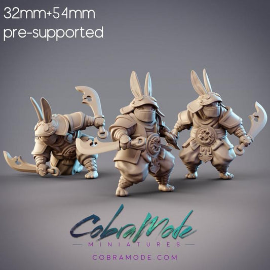 Rabbitfolk Warriors - Guanghan Assassins 3-Pack