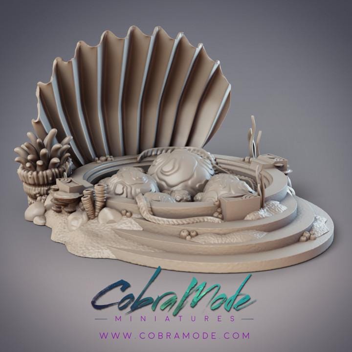 Giant Pearls and Shell Scatter Terrain