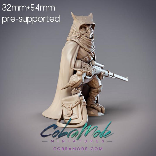 Owlfolk Bounty Hunter - Tamalut, Amaura Hunter