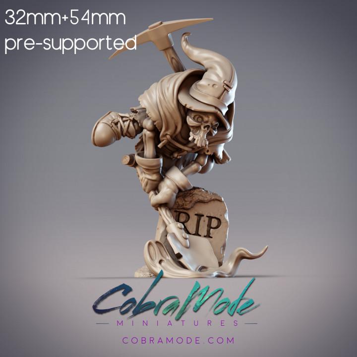 Skeleton Gravedigger Minion