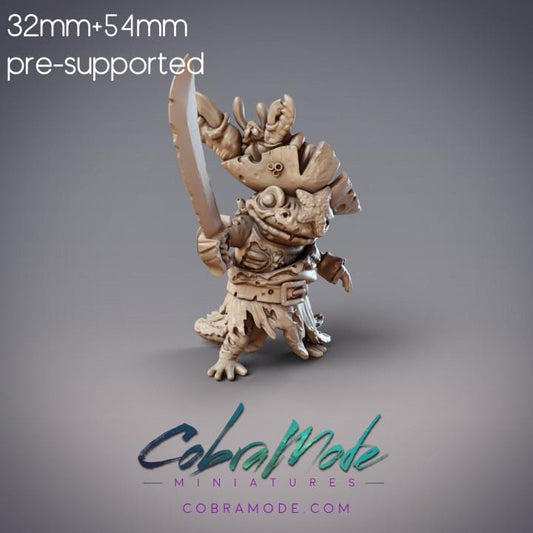 Zombie Pirate Salamander Captain - Kenki, Hanzaki Undead Pirate