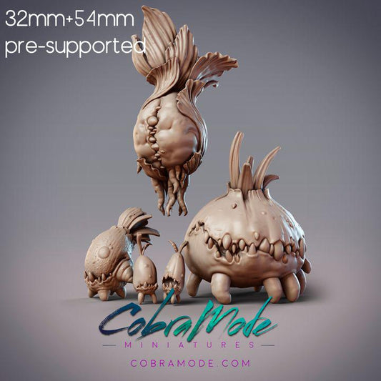 Vegetable Monsters - Plant Form Nature Spirits