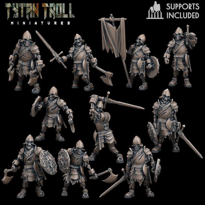 Armoured Skeleton Pack 02
