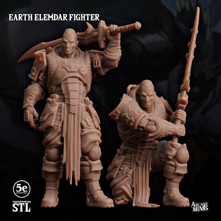 Elemdar Earth Fighter