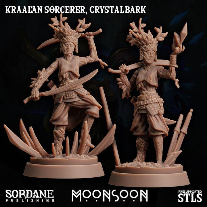 Moonsoon - Kraal'an Sorcerer, Crystalbark