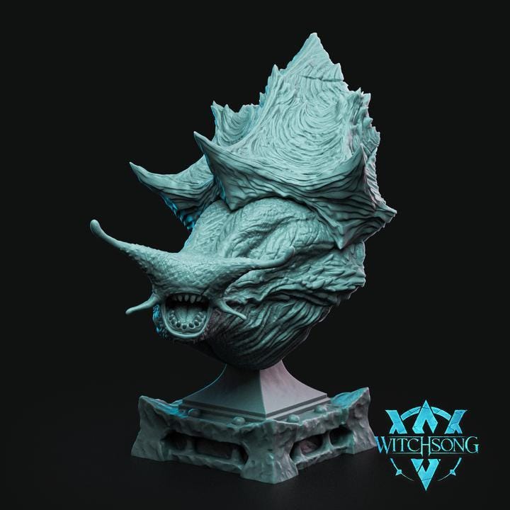 Slug, the Snail God- Bust