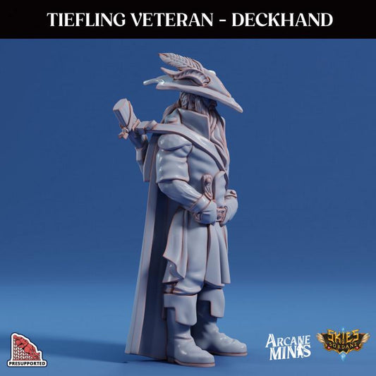 Tiefling Veteran - Deckhand