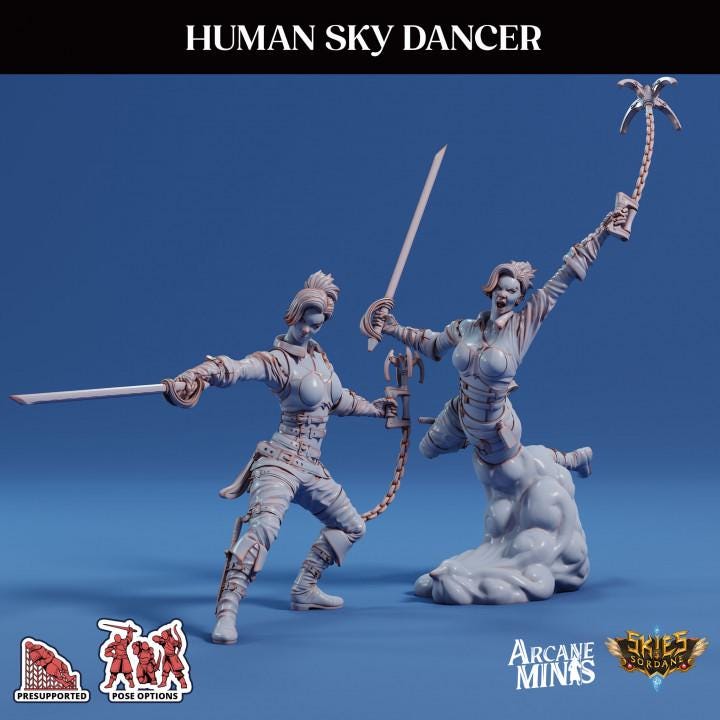 Human Sky Dancer