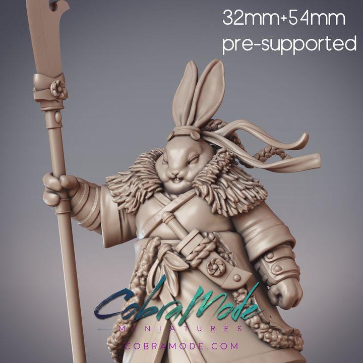 Rabbit Folk Warrior - Cloud Sunder, Guanghan General