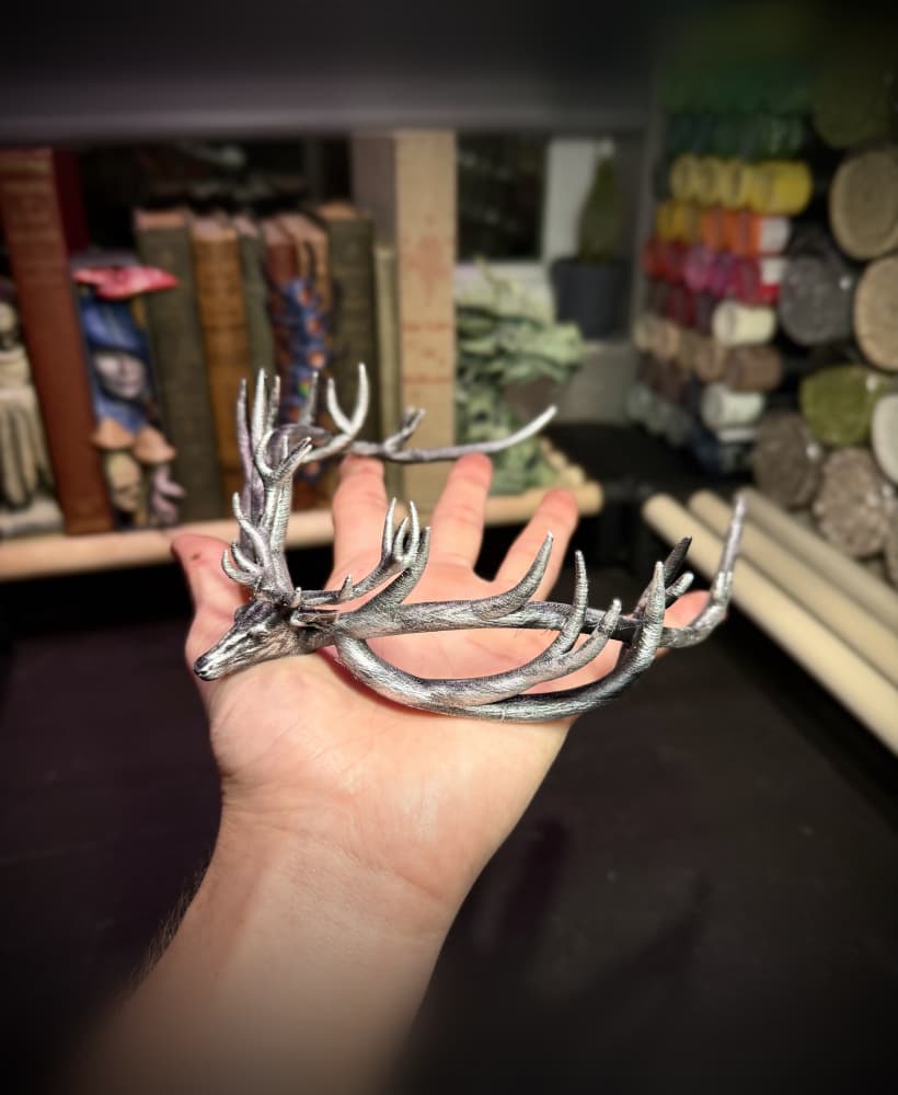 Stag antlers tiara