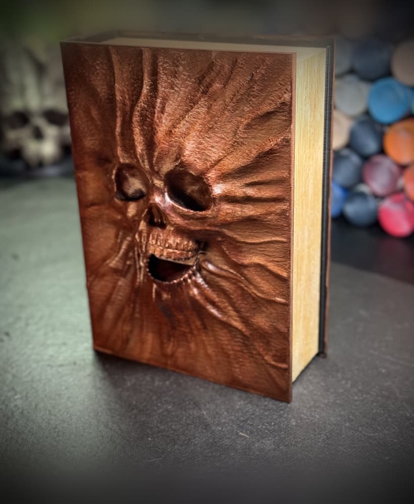 Skull Book Box