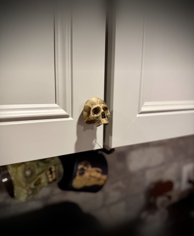 Skull drawr pull