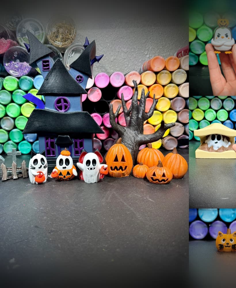 Chibi Halloween STL File Drop ~