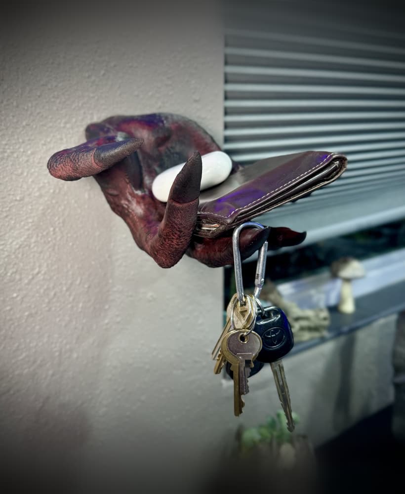 demon hand wall decor