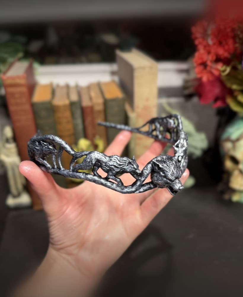 Wolf tiara
