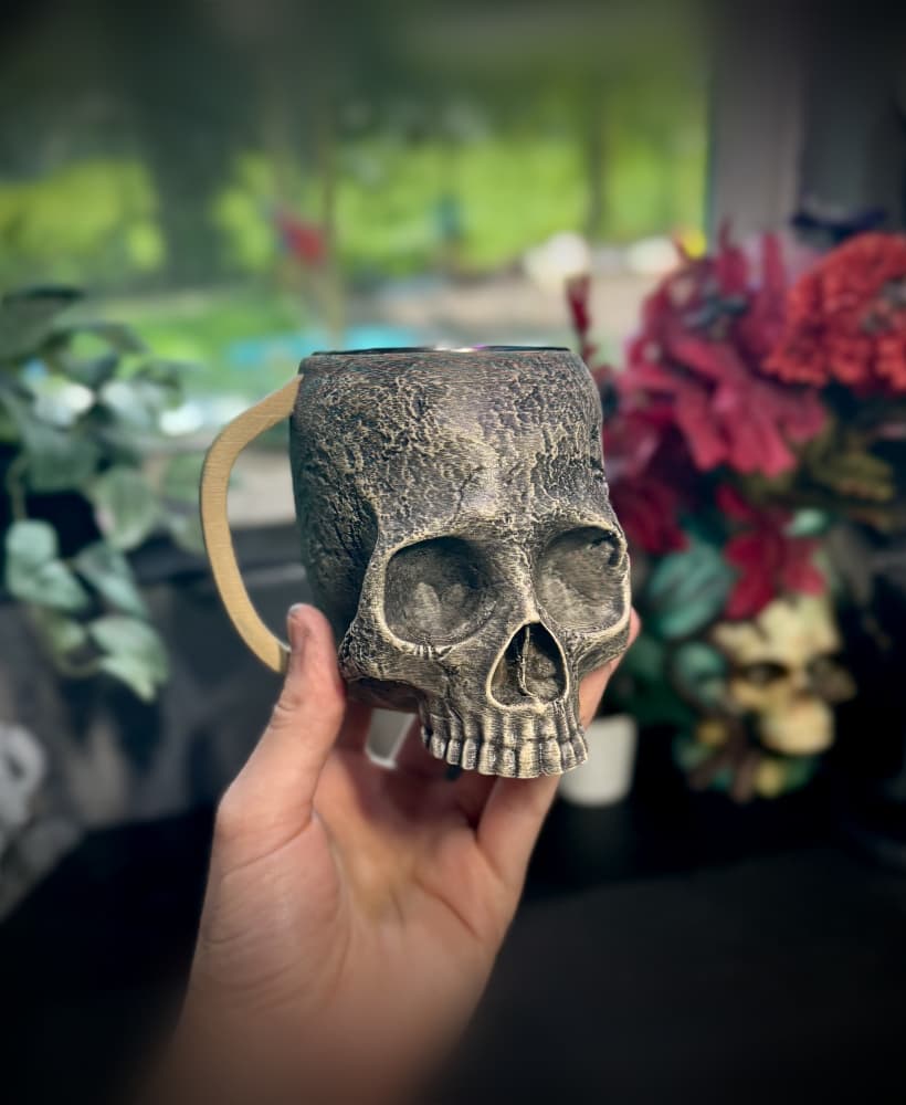 skull cup