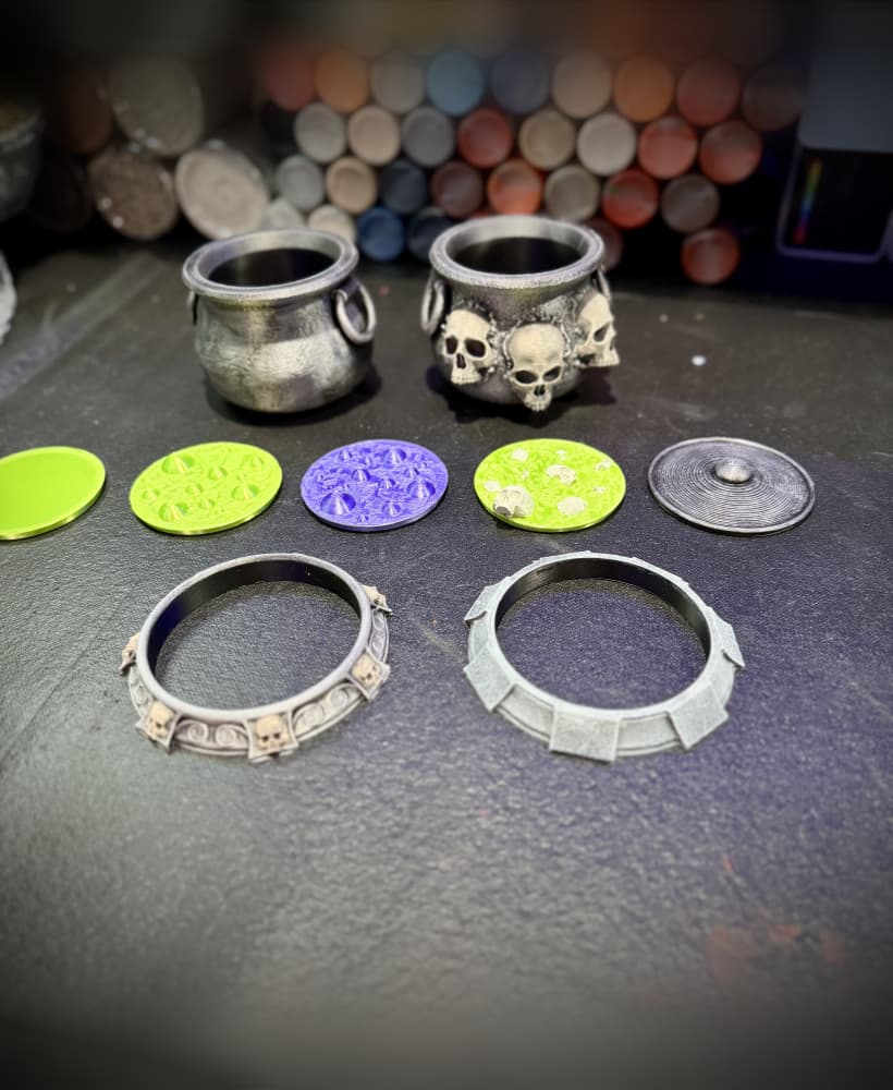 Mix and match cauldrons