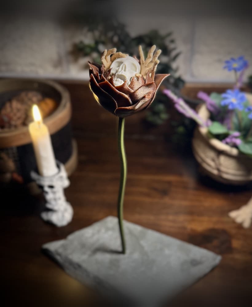 The tormented flower