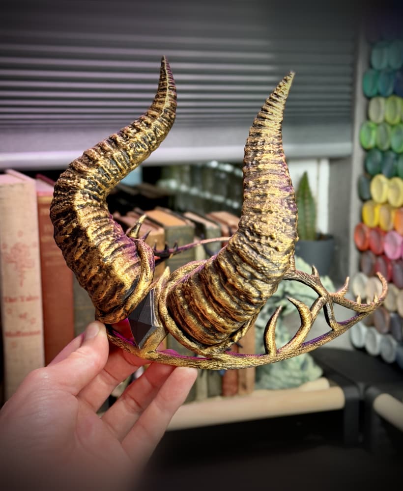 Horned tiara