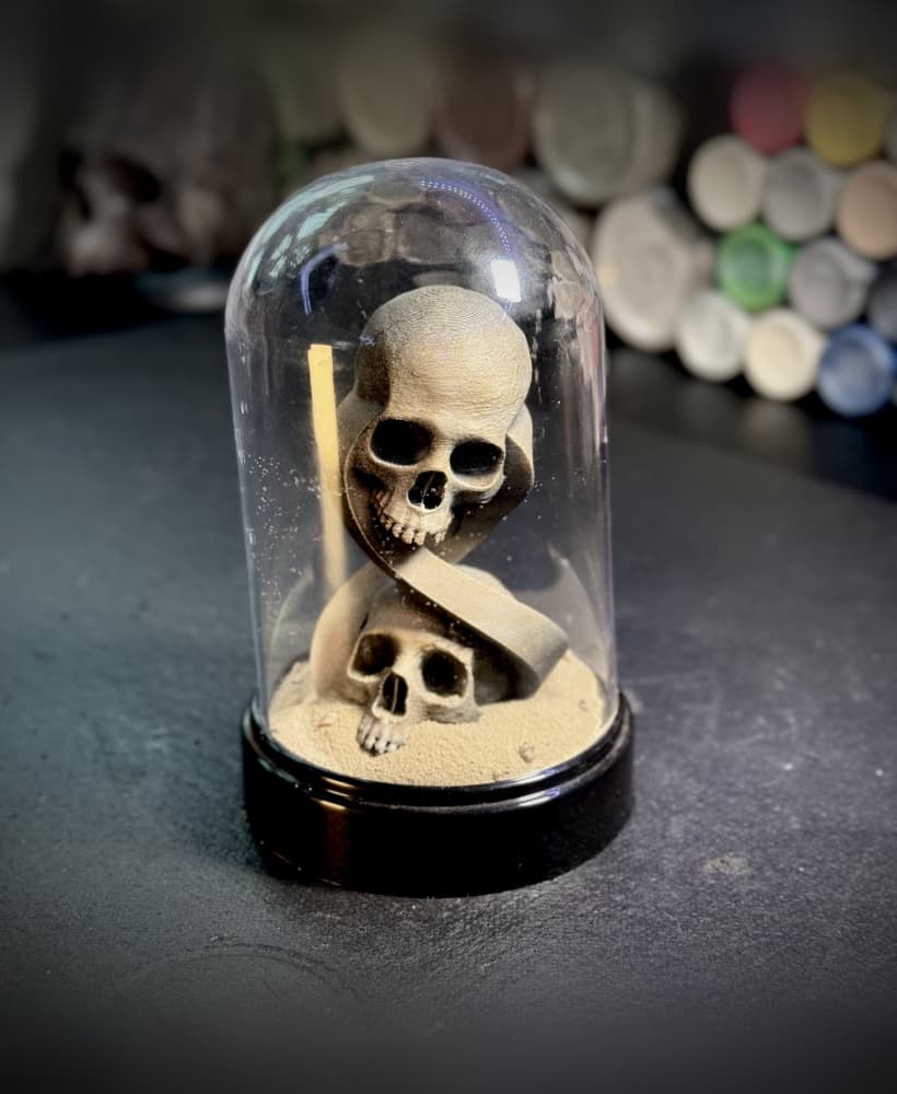 Sands of mortality - Skull decor