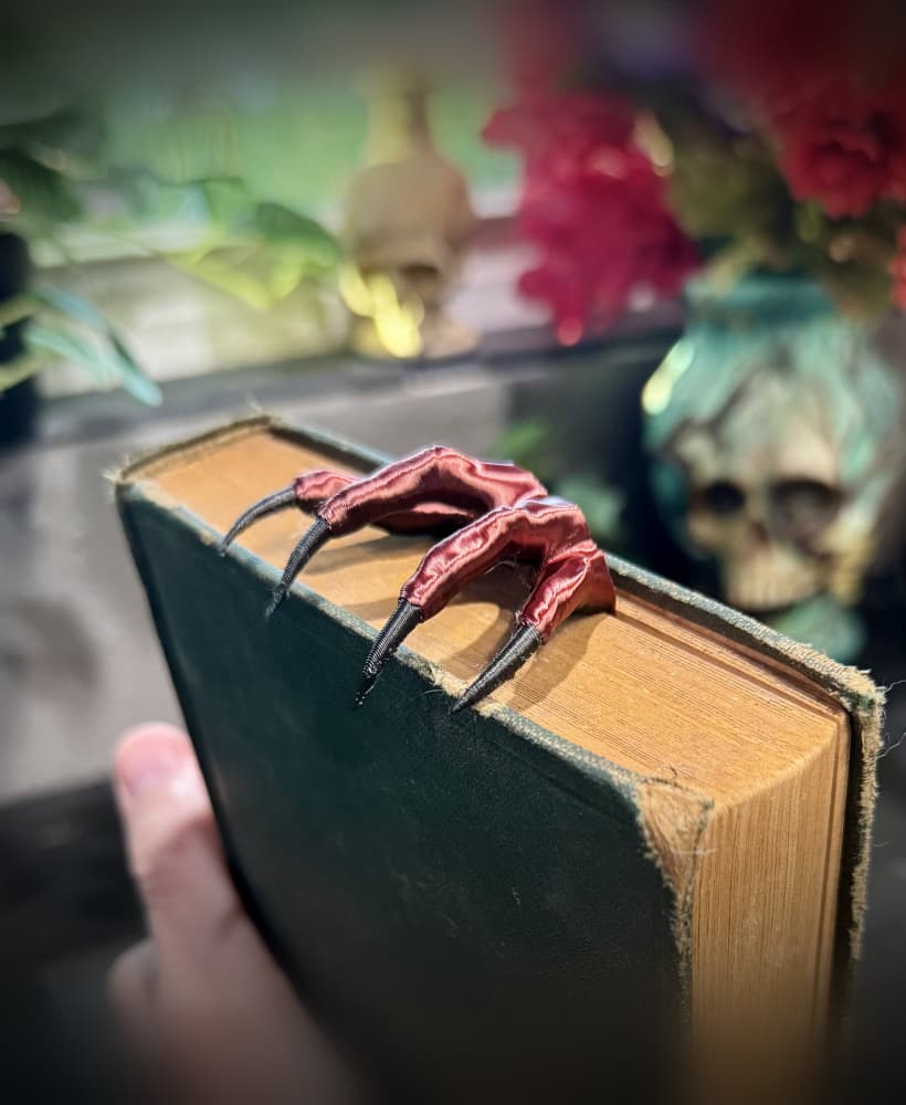 Demon claw bookmark