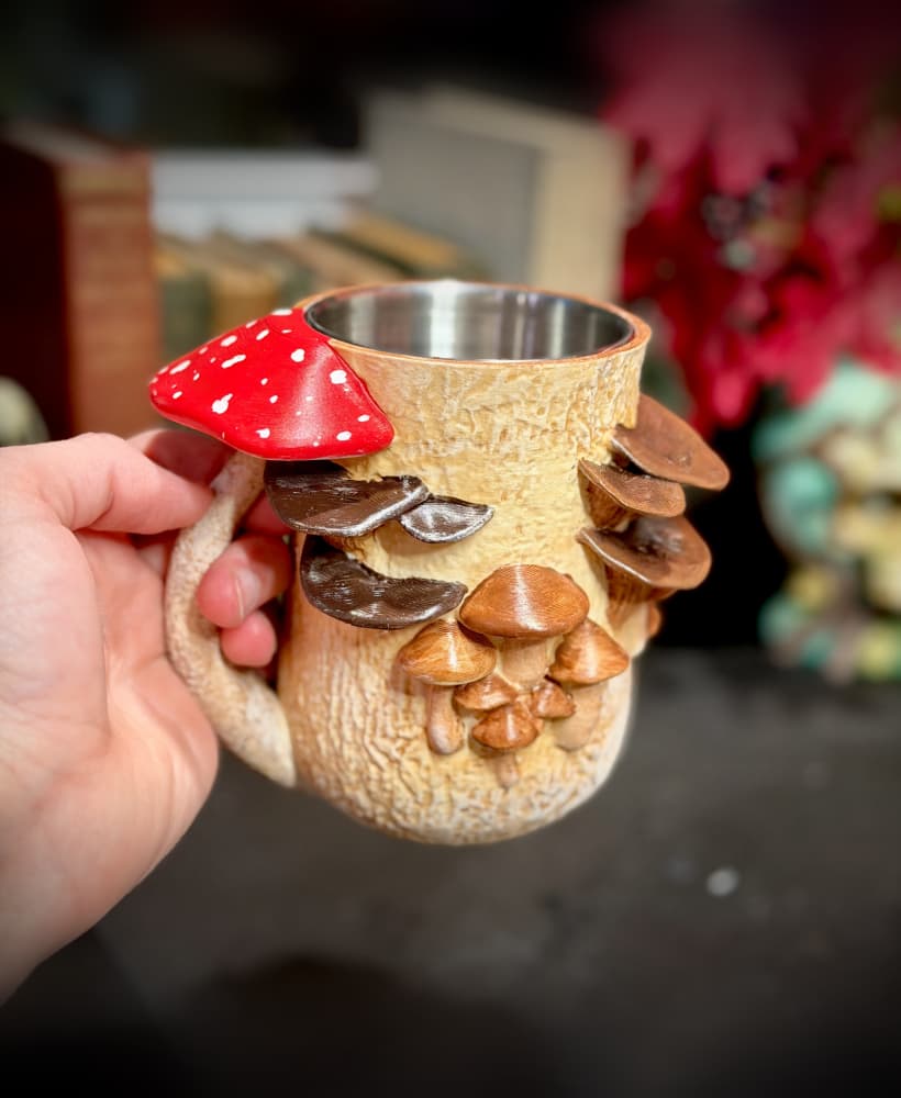 12 oz mushroom cup